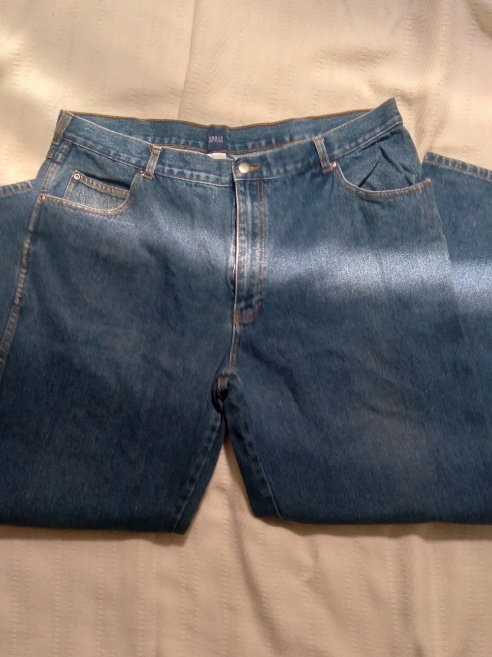 Vtg Basic Edition Classic Blue Men’s Jeans